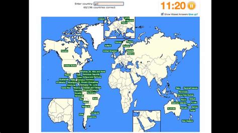 countries sporcle